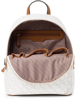 L.Credi Damen Rucksack - Filiberta in ecru cognac
