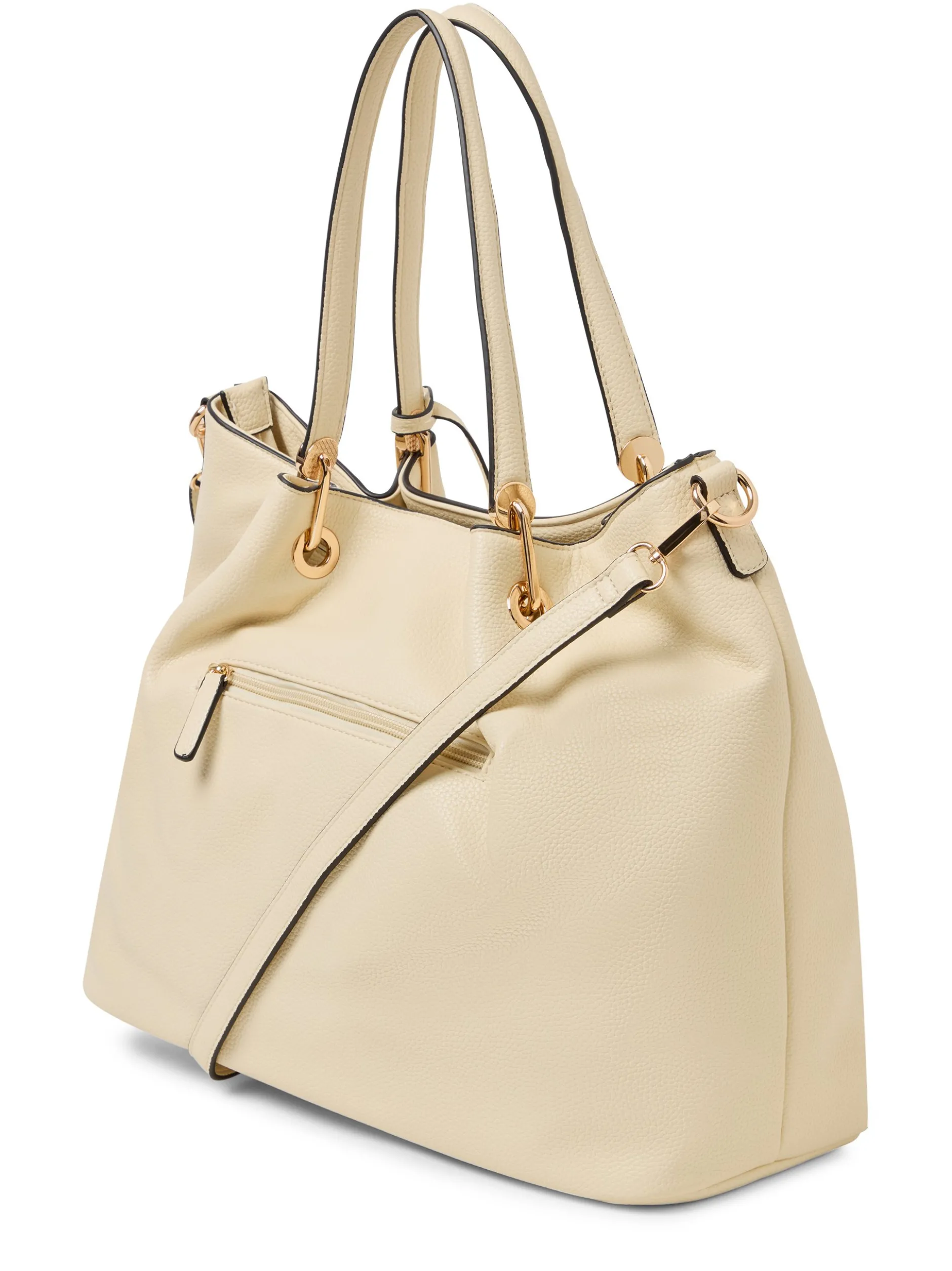 L.Credi Damen Shopper - Ebony in beige