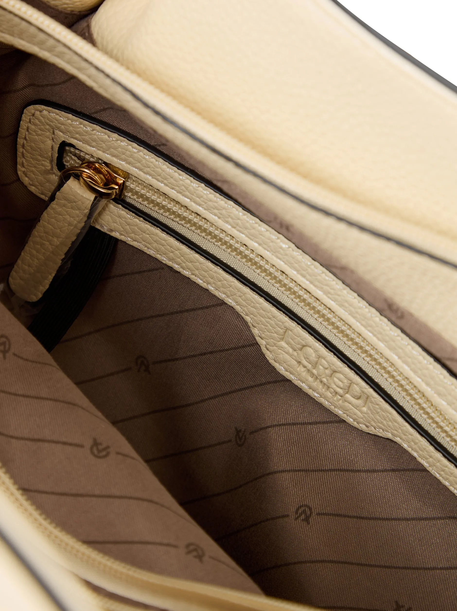 L.Credi Damen Shopper - Ebony in beige