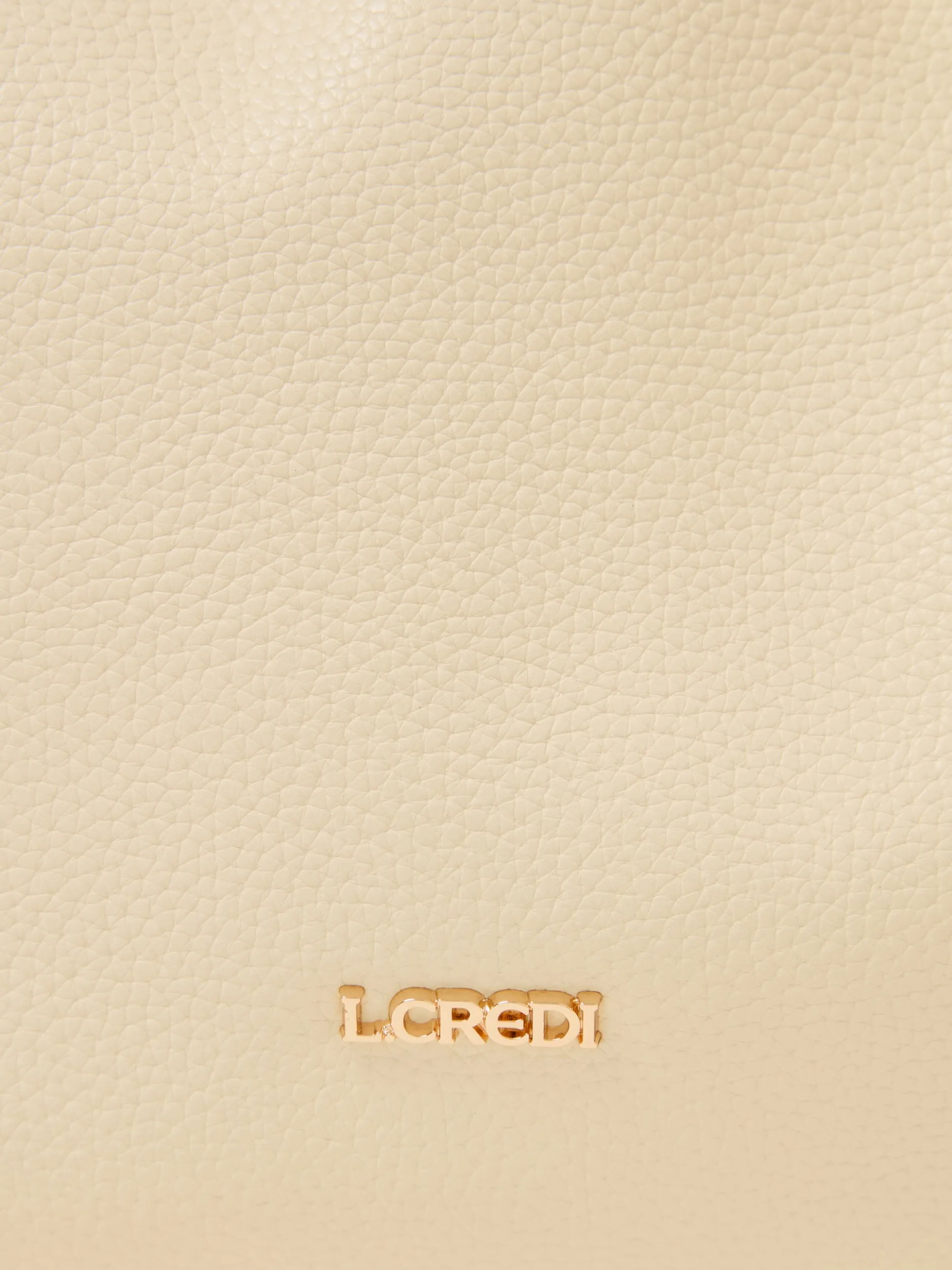 L.Credi Damen Shopper - Ebony in beige