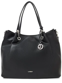 L.Credi Damen Shopper - Ebony in schwarz