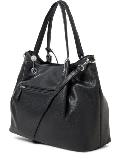 L.Credi Damen Shopper - Ebony in schwarz
