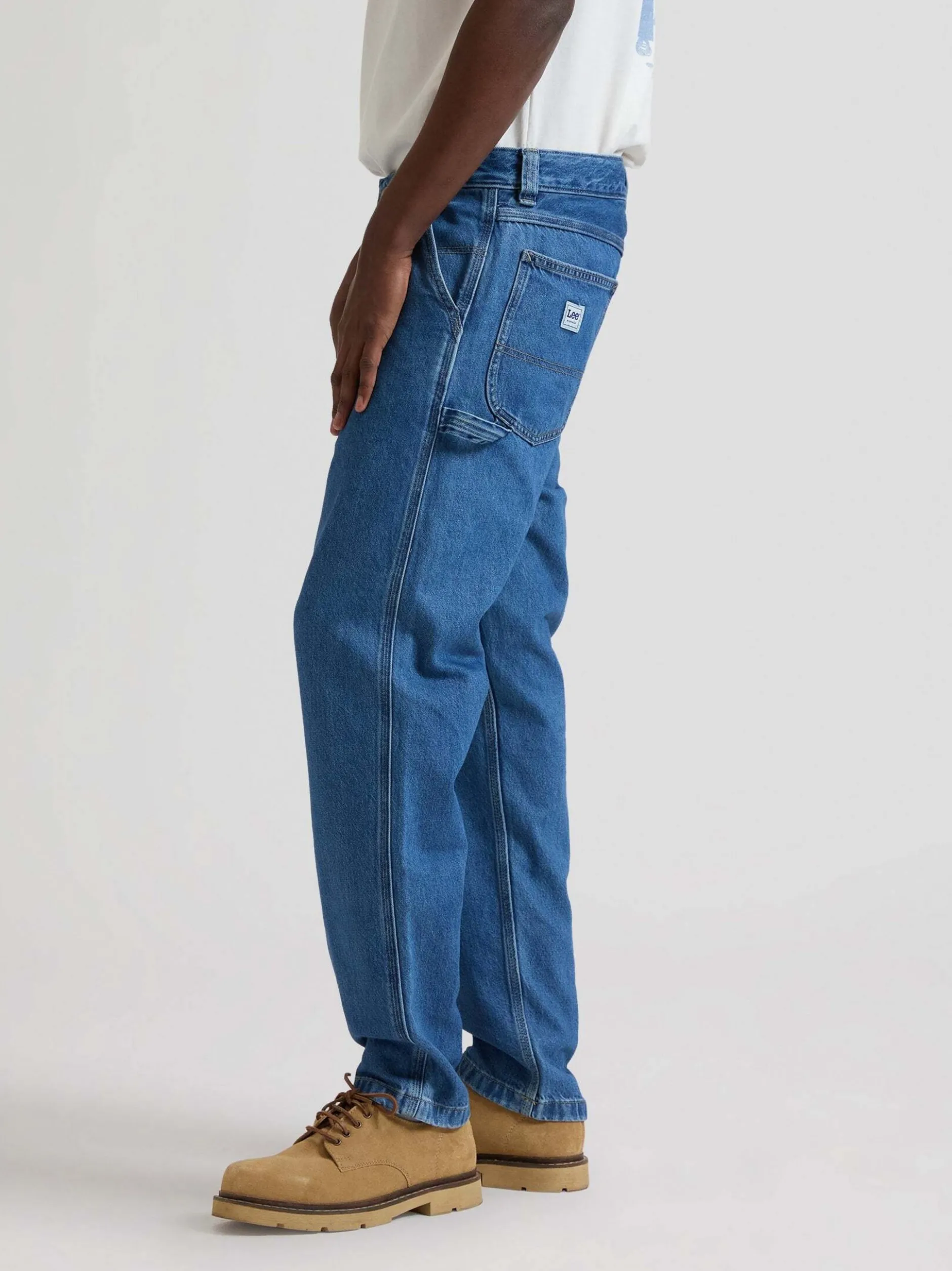 Lee Herren Jeans - Carpenter in ecru