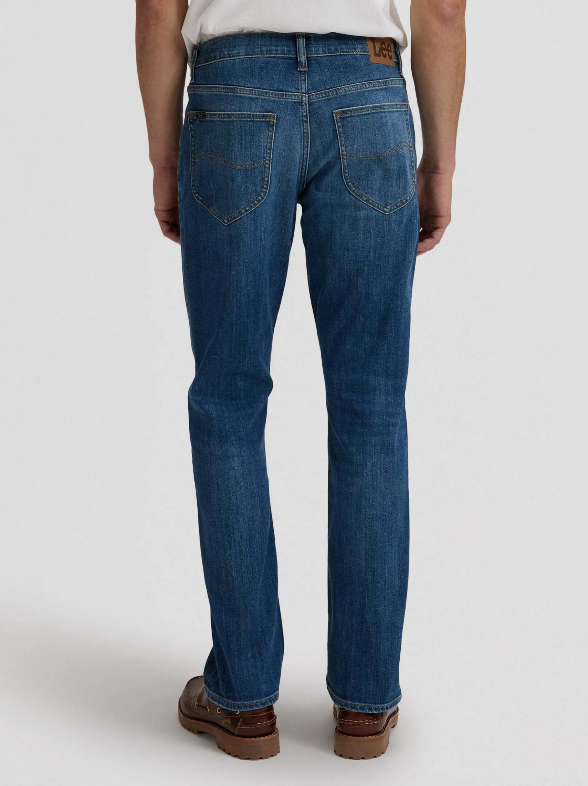 Lee Herren Jeans - Daren in medium stone