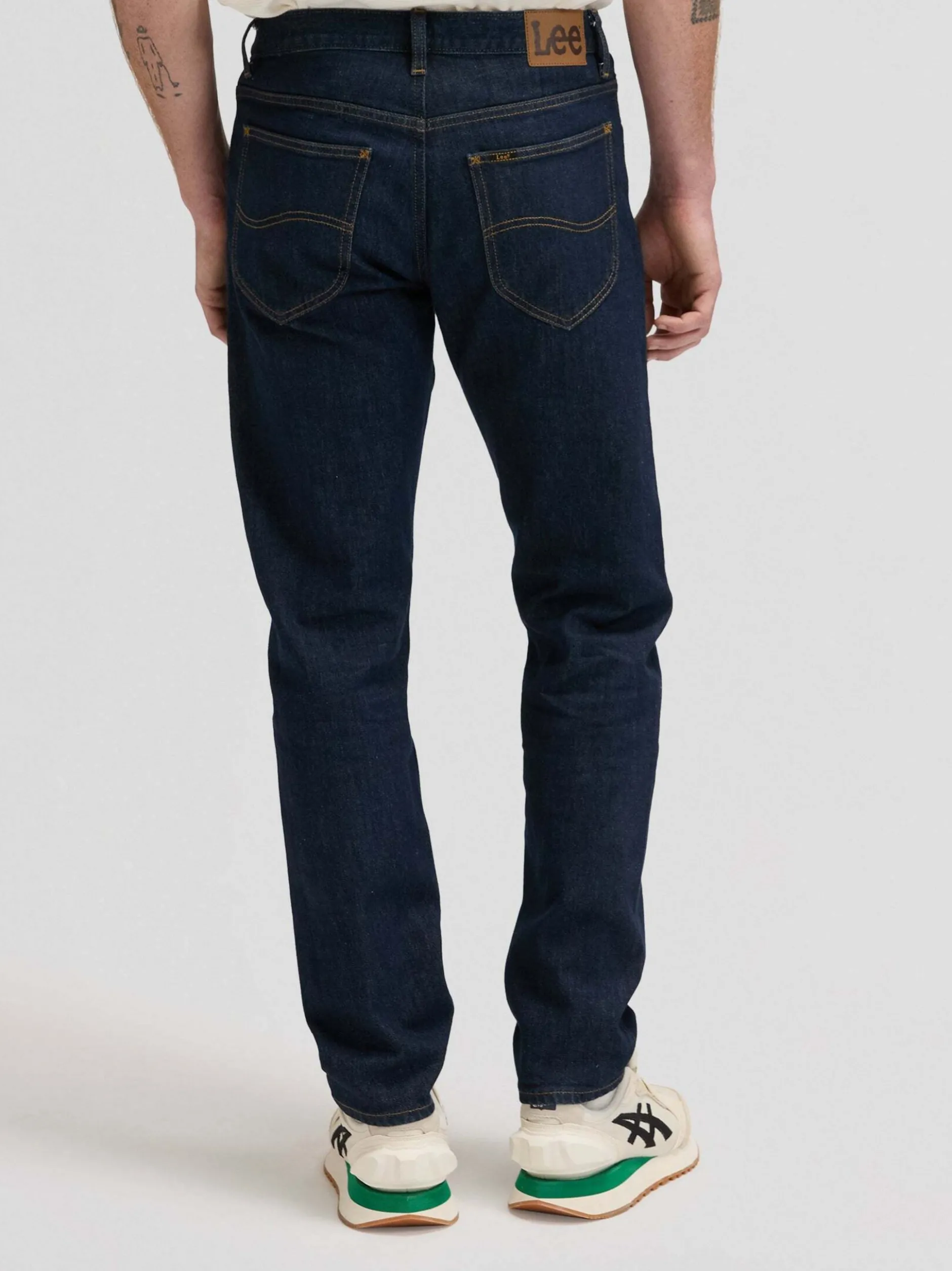 Lee Herren Jeans - David in rinsed blau