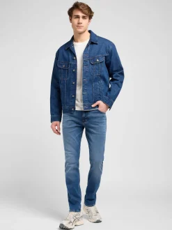 Lee Herren Jeans - Rider in light stone