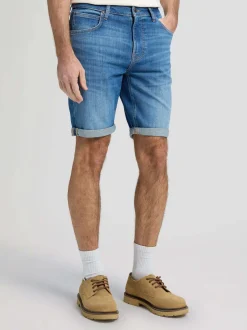 Lee Herren Jeansshorts in light stone