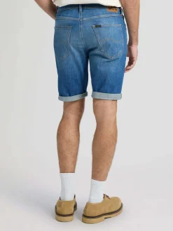 Lee Herren Jeansshorts in light stone