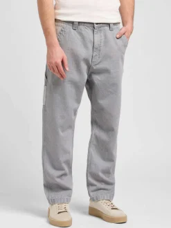 Lee Herren Jeans - Slouchy Str Carpenter in hellgrau