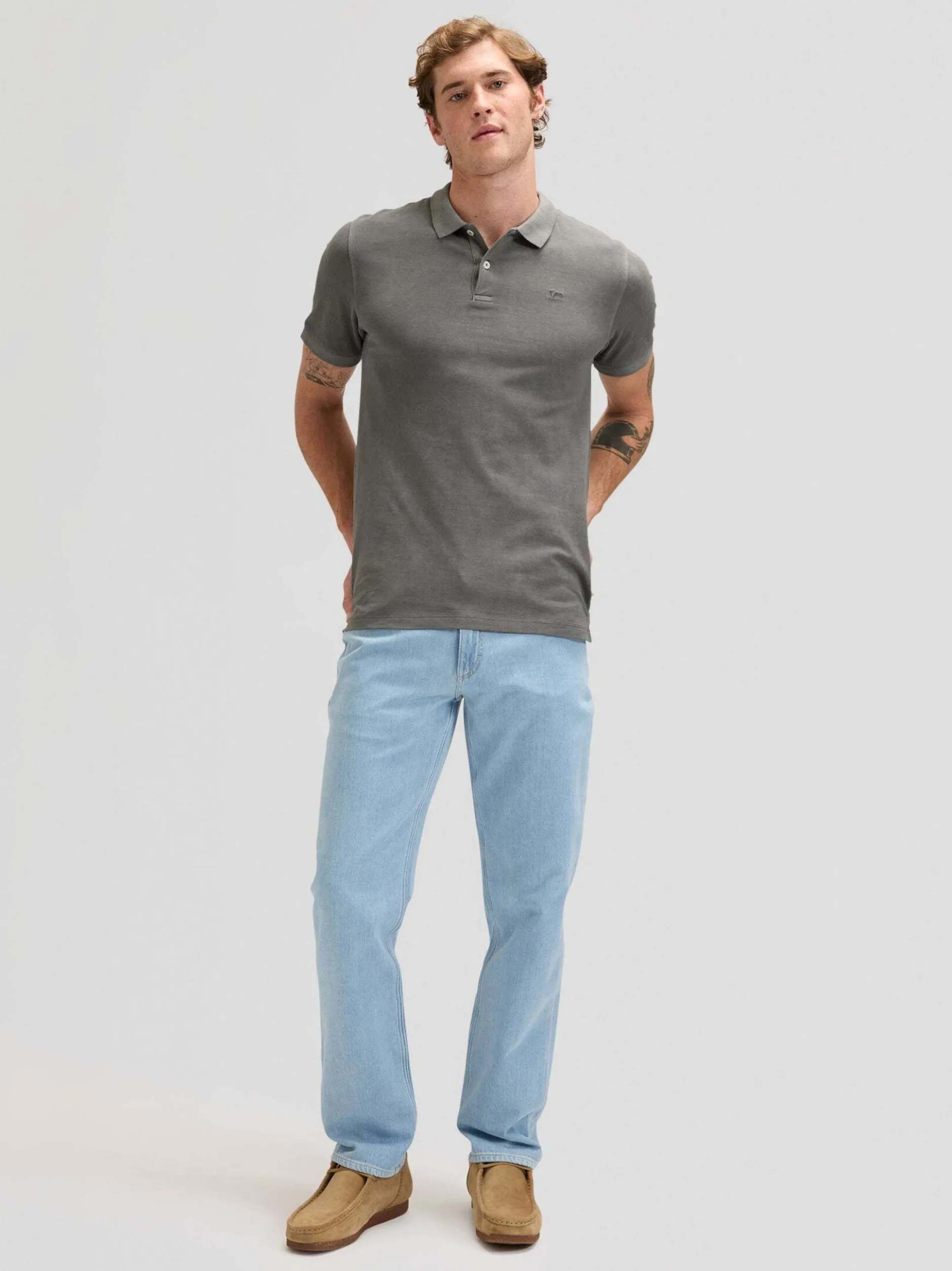 Lee Herren Jeans - West in bleached