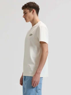 Lee Herren T-Shirt - Lee Flag in ecru - Ärmel: kurzarm
