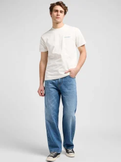 Lee Herren T-Shirt - Relaxed Graphic in ecru