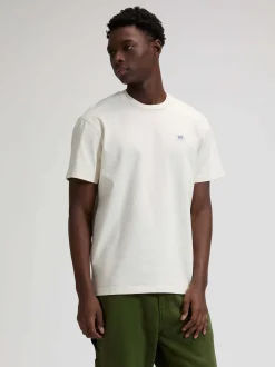 Lee Herren T-Shirt - Workwear in ecru - Ärmel: kurzarm