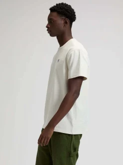 Lee Herren T-Shirt - Workwear in ecru - Ärmel: kurzarm