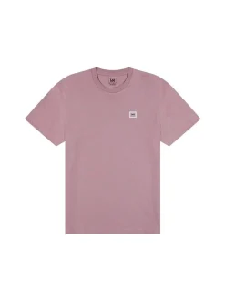 Lee Herren T-Shirt - Ww in altrosa - Ärmel: kurzarm