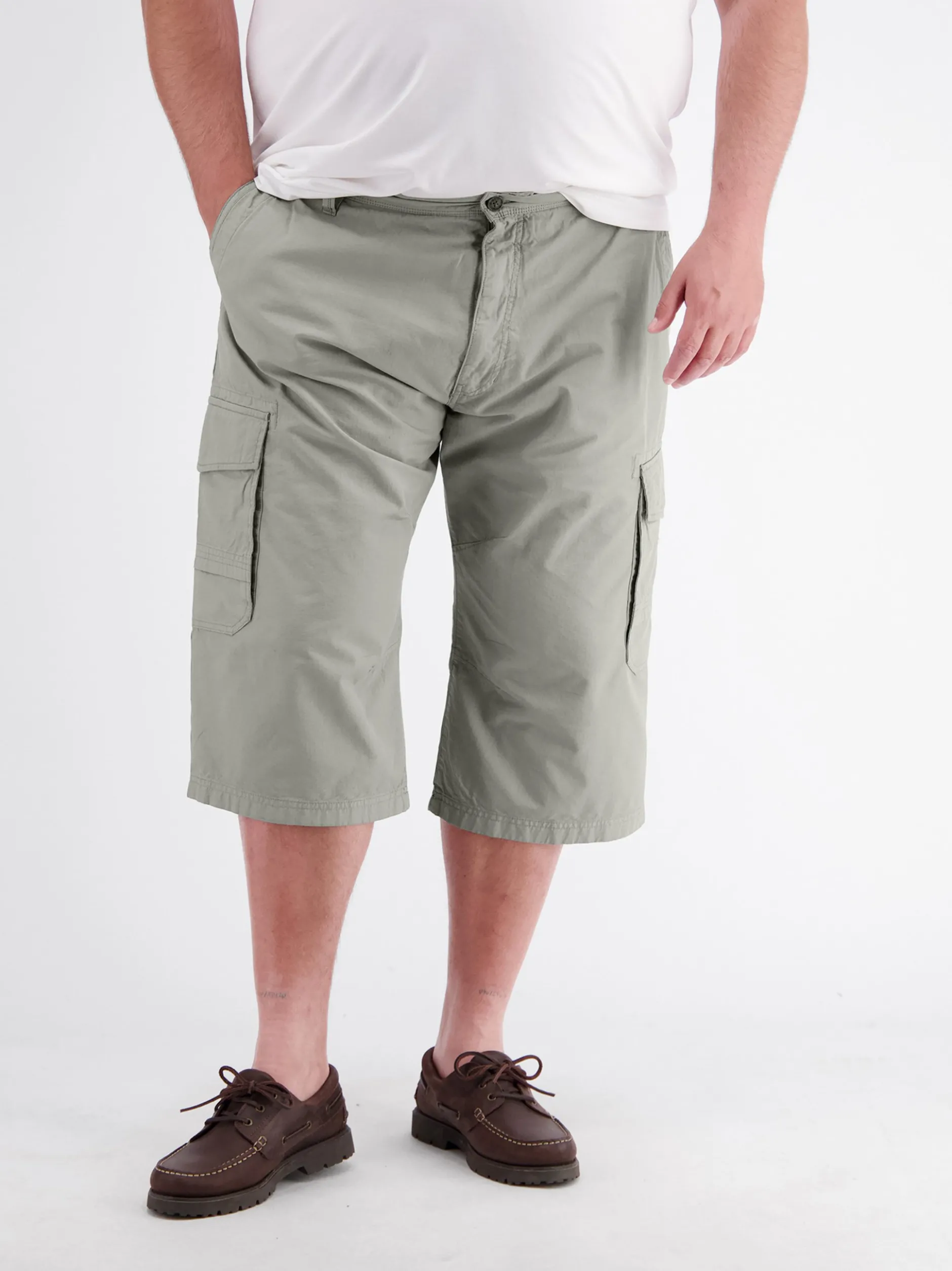 LERROS Herren Cargobermudas in grau