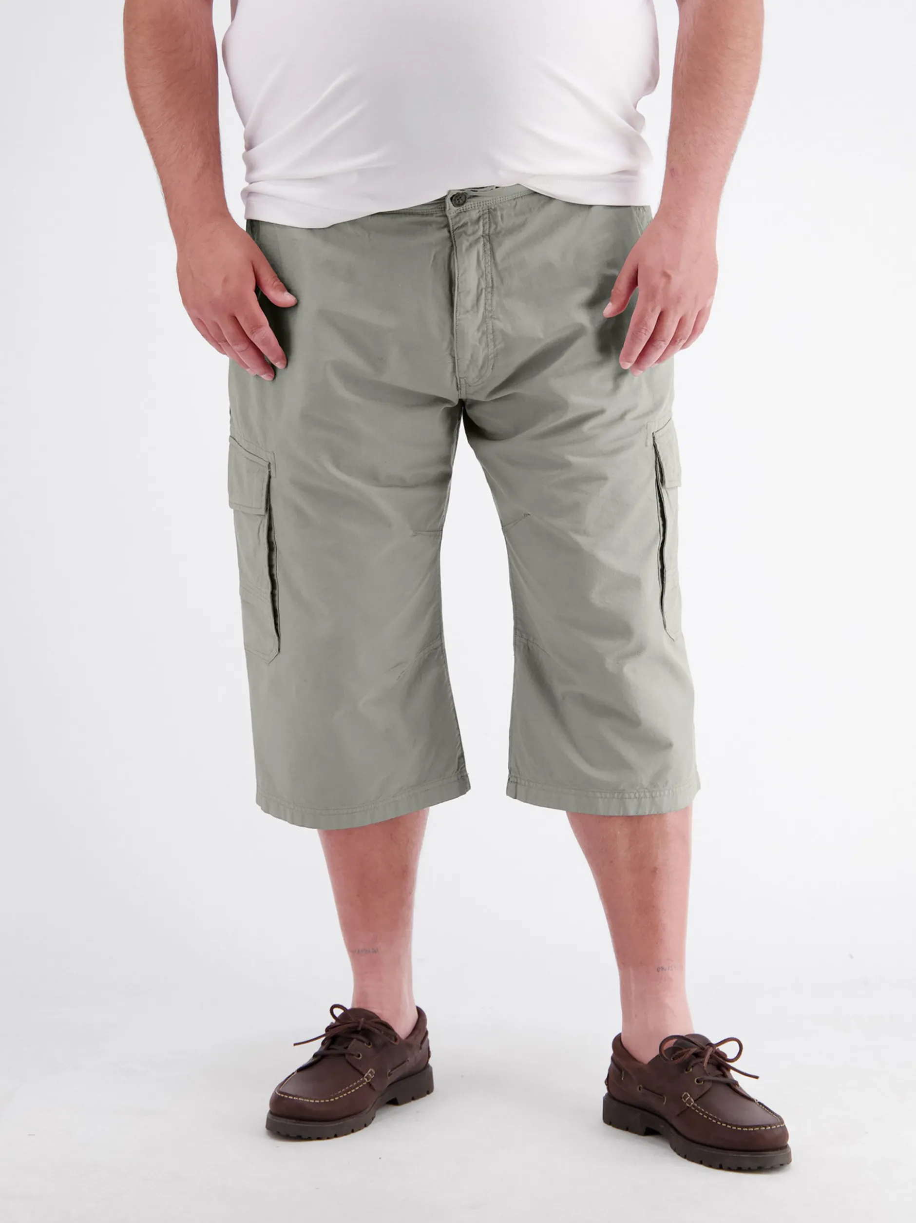 LERROS Herren Cargobermudas in grau