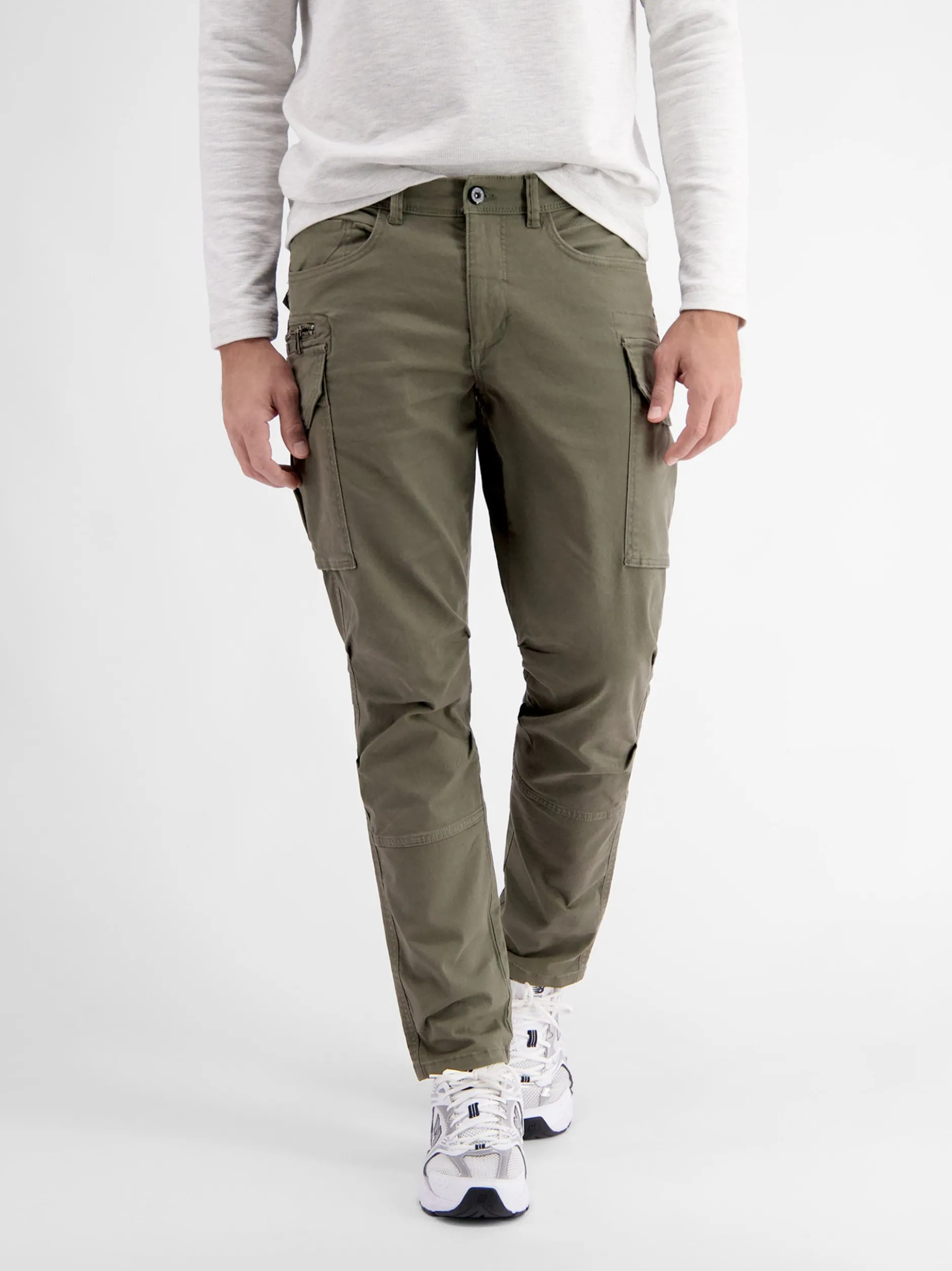 LERROS Herren Cargohose in oliv