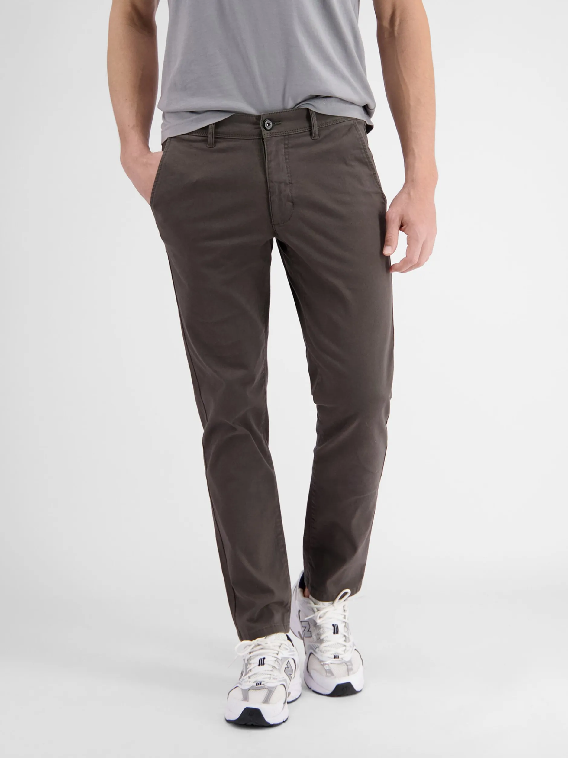 LERROS Herren Chinohose in oliv