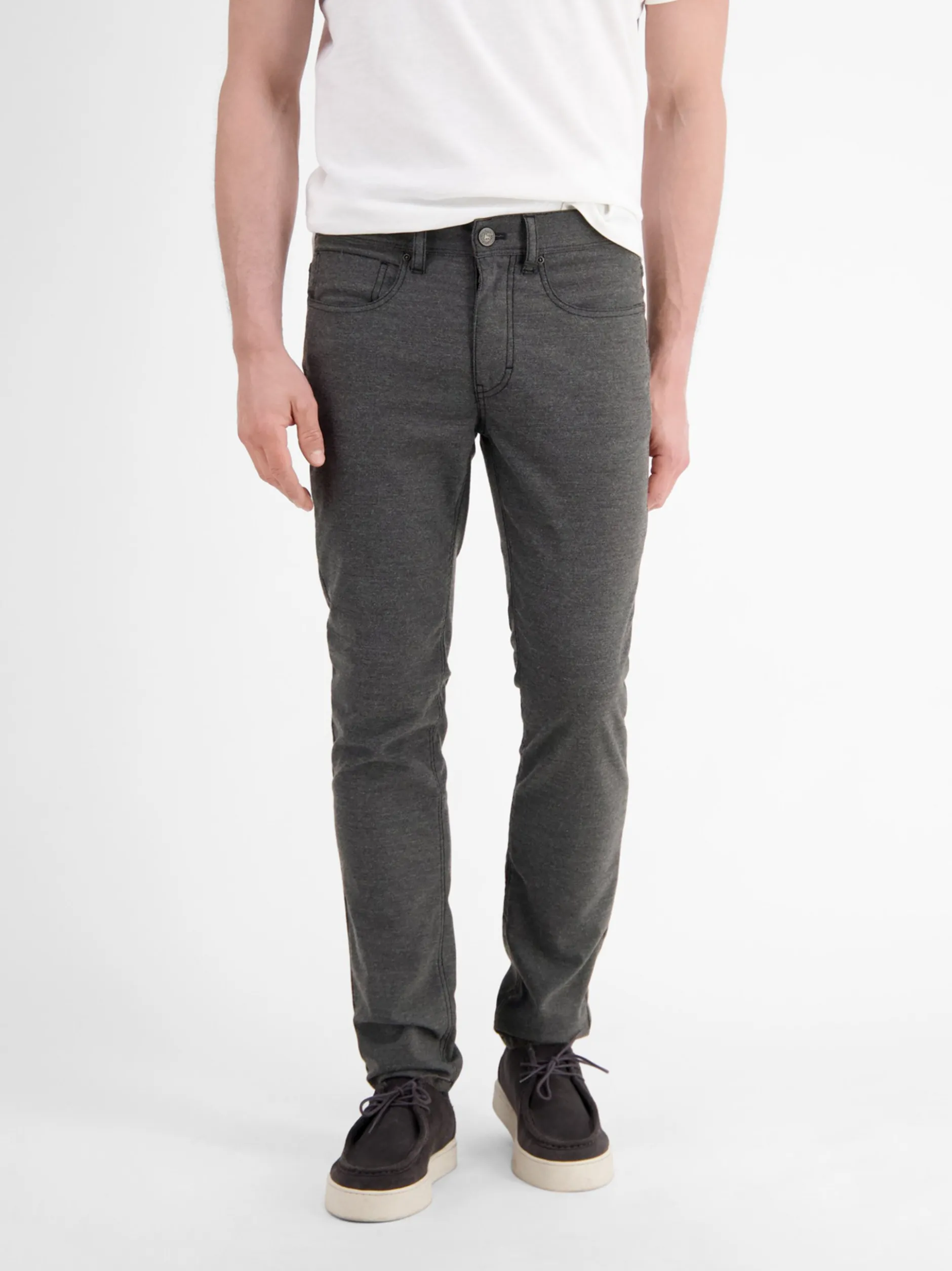 LERROS Herren Chinohose in schwarz