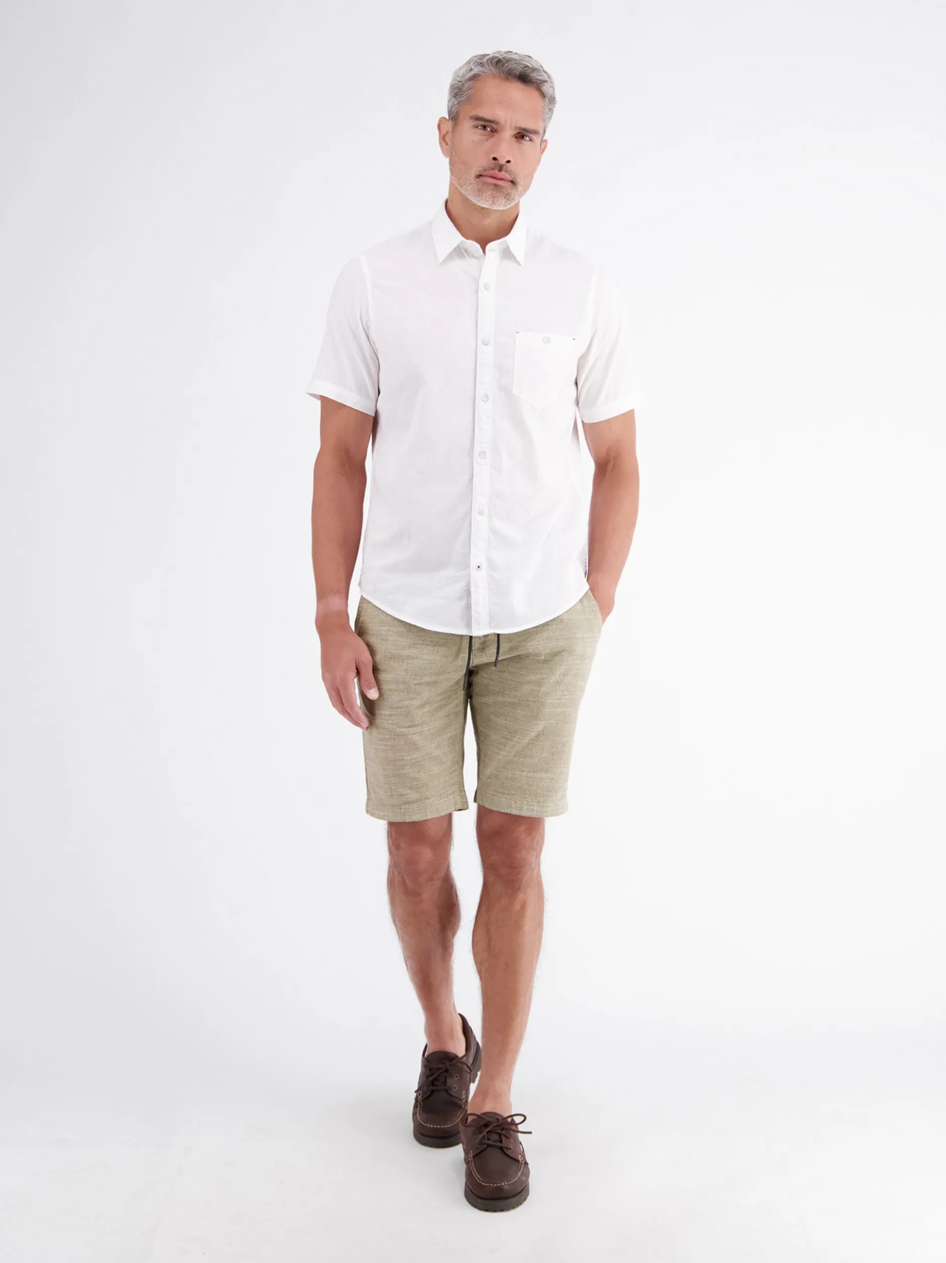 LERROS Herren Chinoshorts in beige
