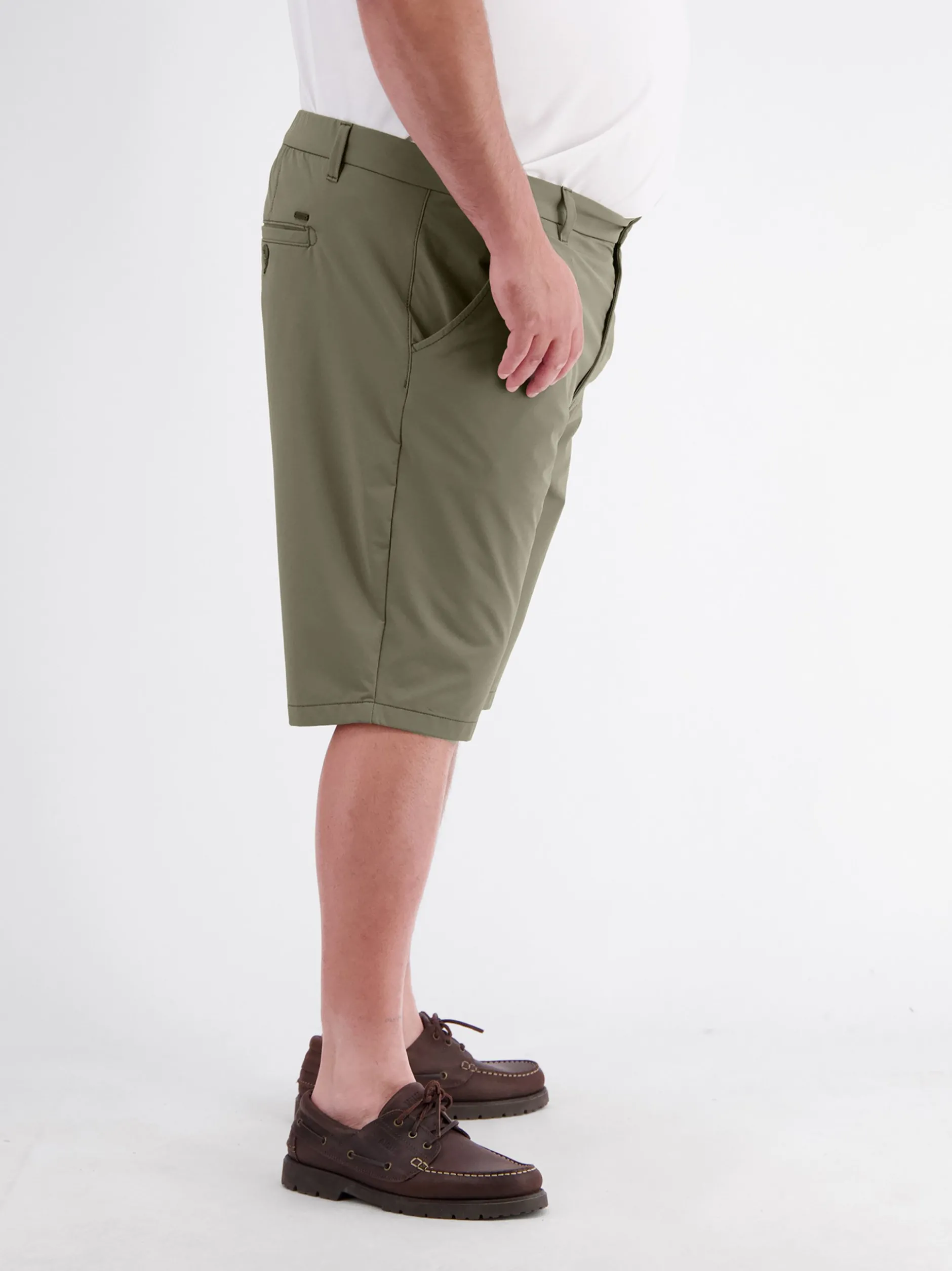 LERROS Herren Chinoshorts in oliv