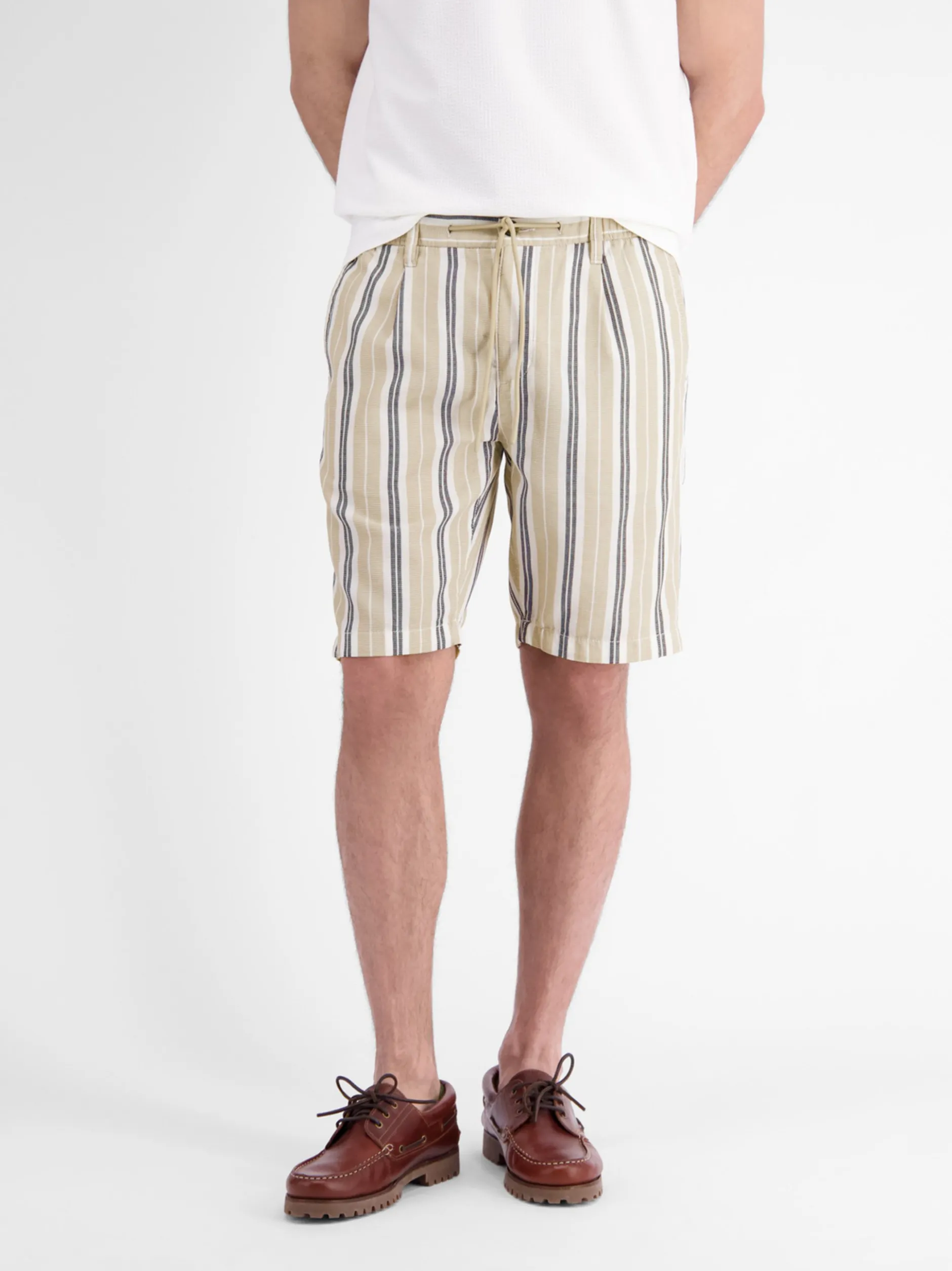 LERROS Herren Chinoshorts in beige