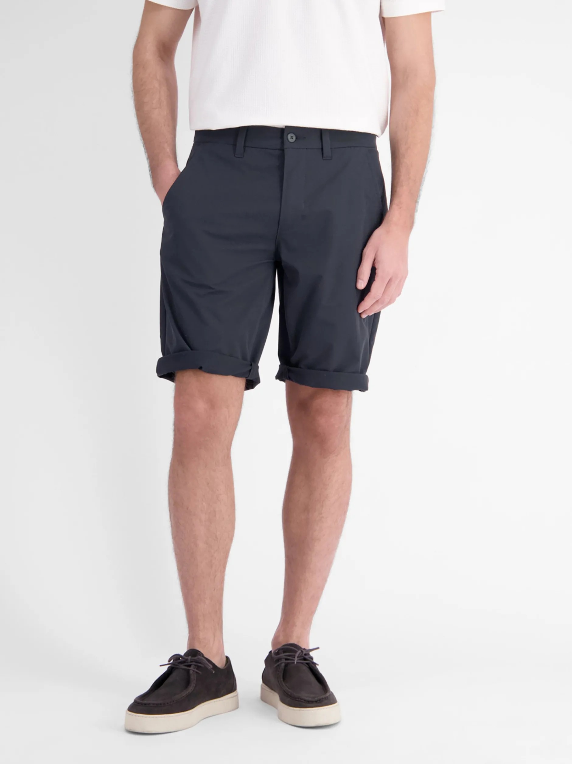 LERROS Herren Chinoshorts in blau