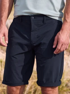 LERROS Herren Chinoshorts in blau