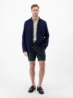 LERROS Herren Chinoshorts in blau