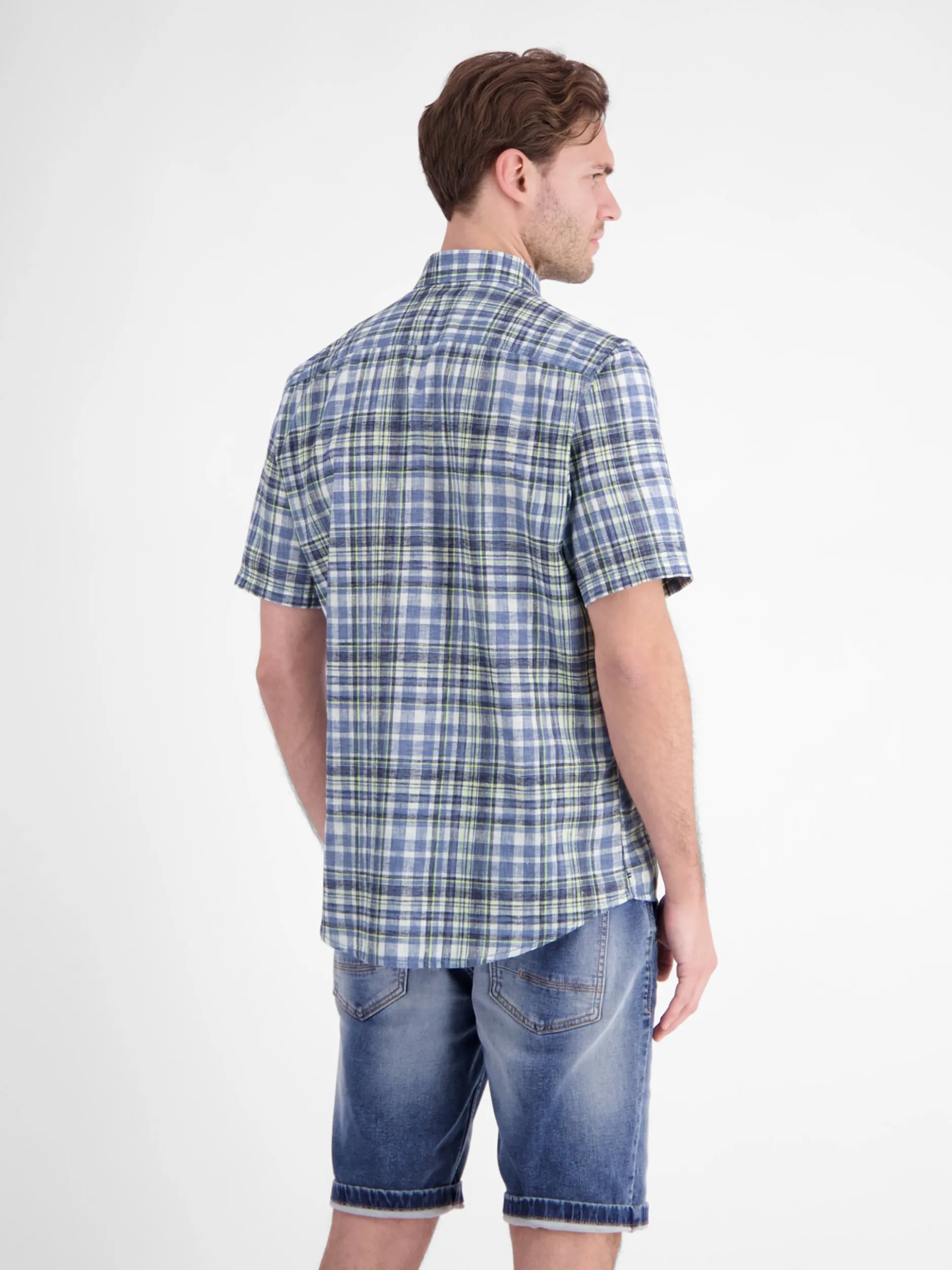 LERROS Herren Hemd in blau