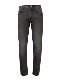 LERROS Herren Jeans Relaxed Fit in schwarz