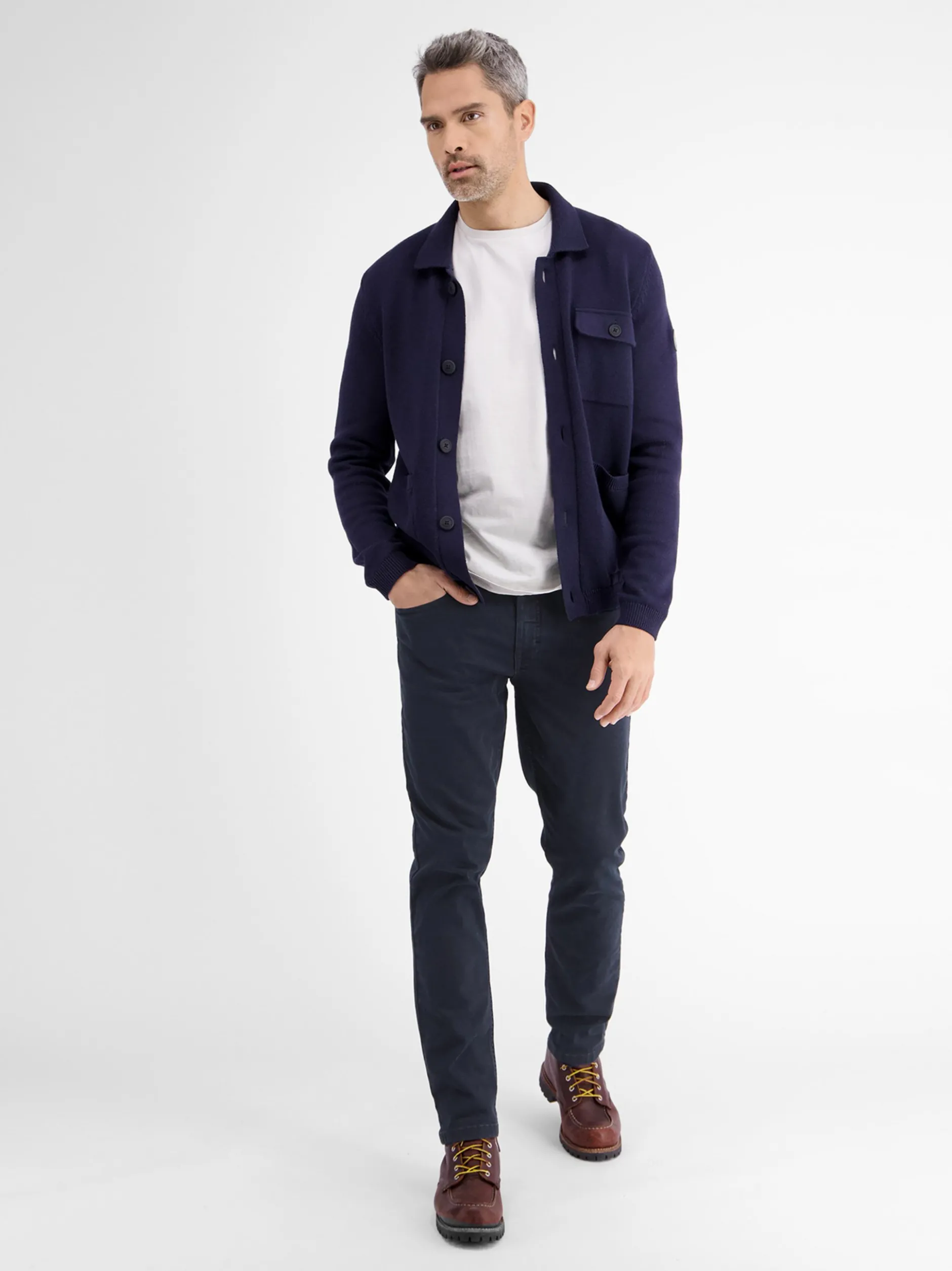 LERROS Herren Jeans Relaxed Fit in blau