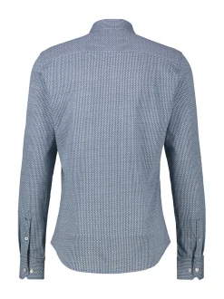 LERROS Herren Karohemd in blau