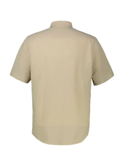 LERROS Herren Kurzarmhemd in beige