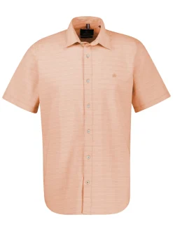 LERROS Herren Kurzarmhemd in orange