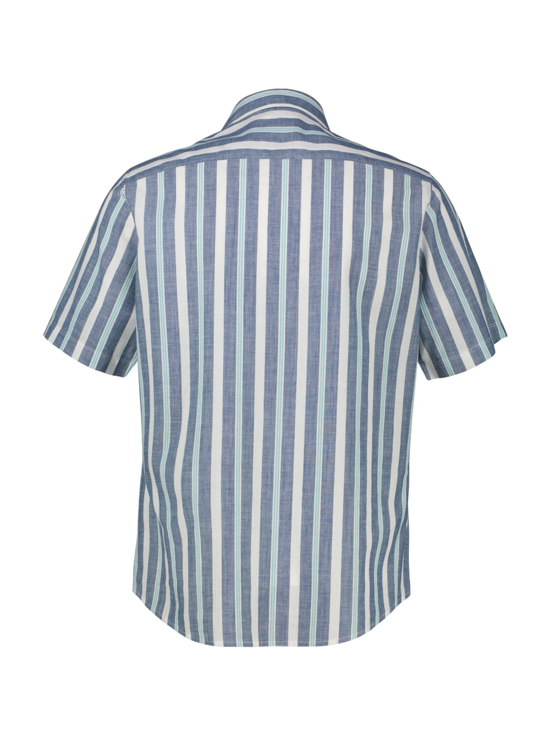 LERROS Herren Kurzarmhemd in blau