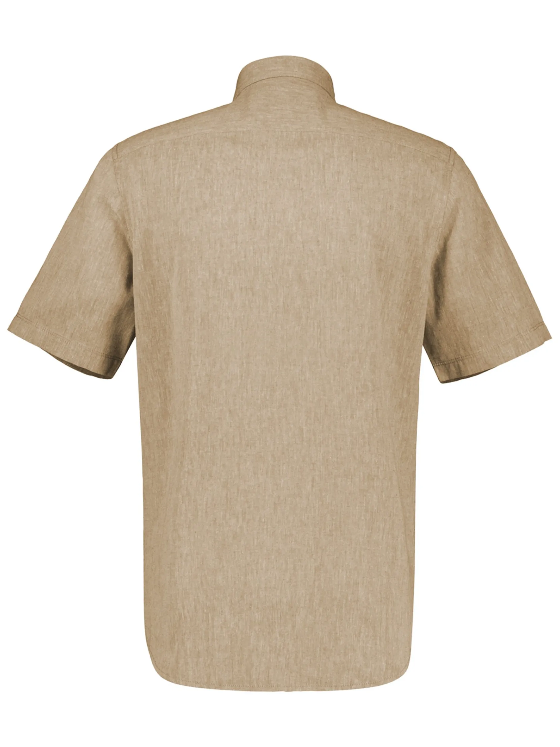 LERROS Herren Kurzarmhemd in beige