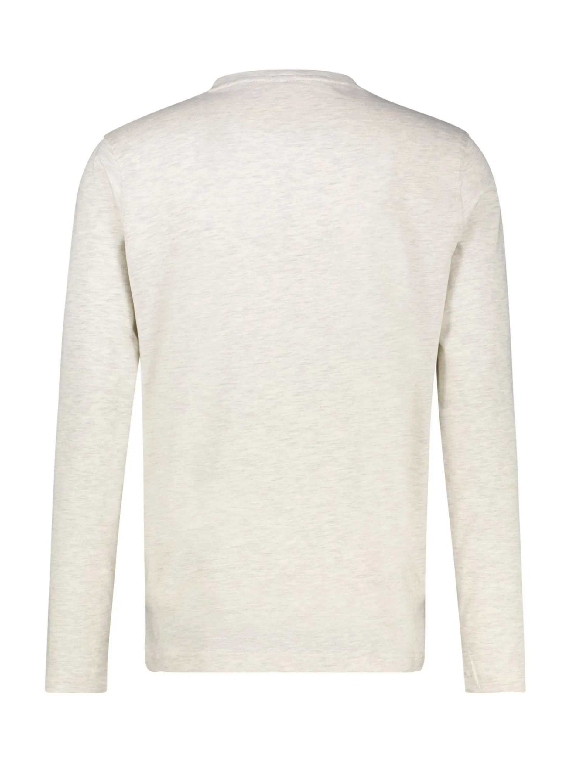 LERROS Herren Langarmshirt in ecru