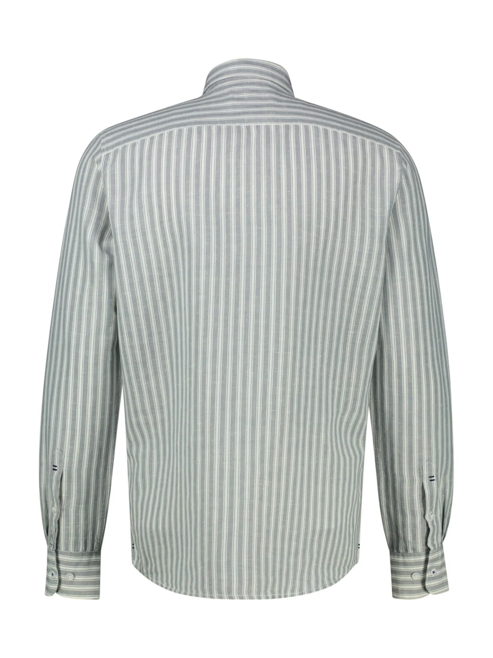 LERROS Herren Leinenhemd in grau