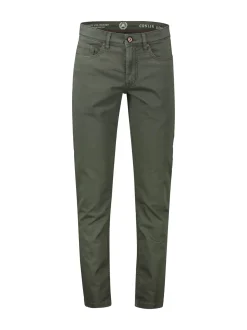 LERROS Herren 5-Pocket-Hose in oliv