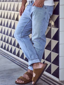 LERROS Herren 5-Pocket-Jeans in blau