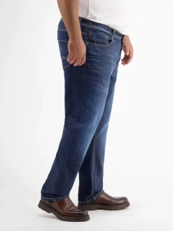 LERROS Herren 5-Pocket-Jeans in blau