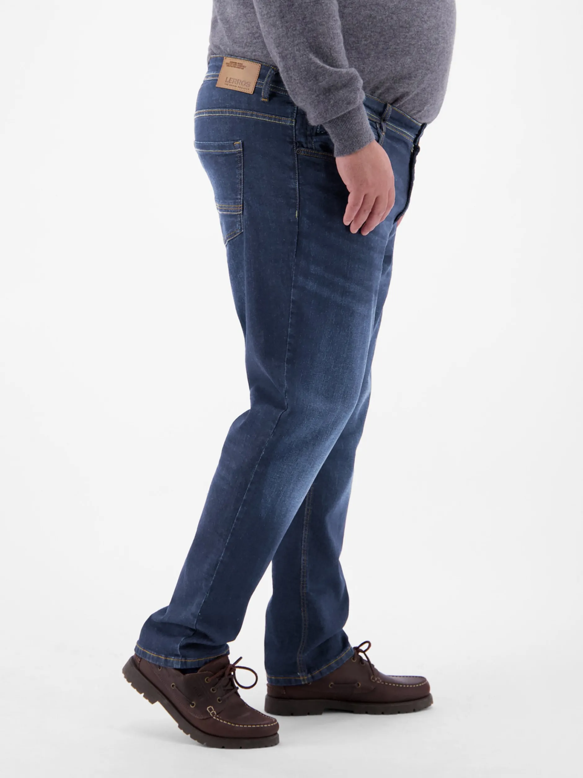 LERROS Herren 5-Pocket-Jeans in blau
