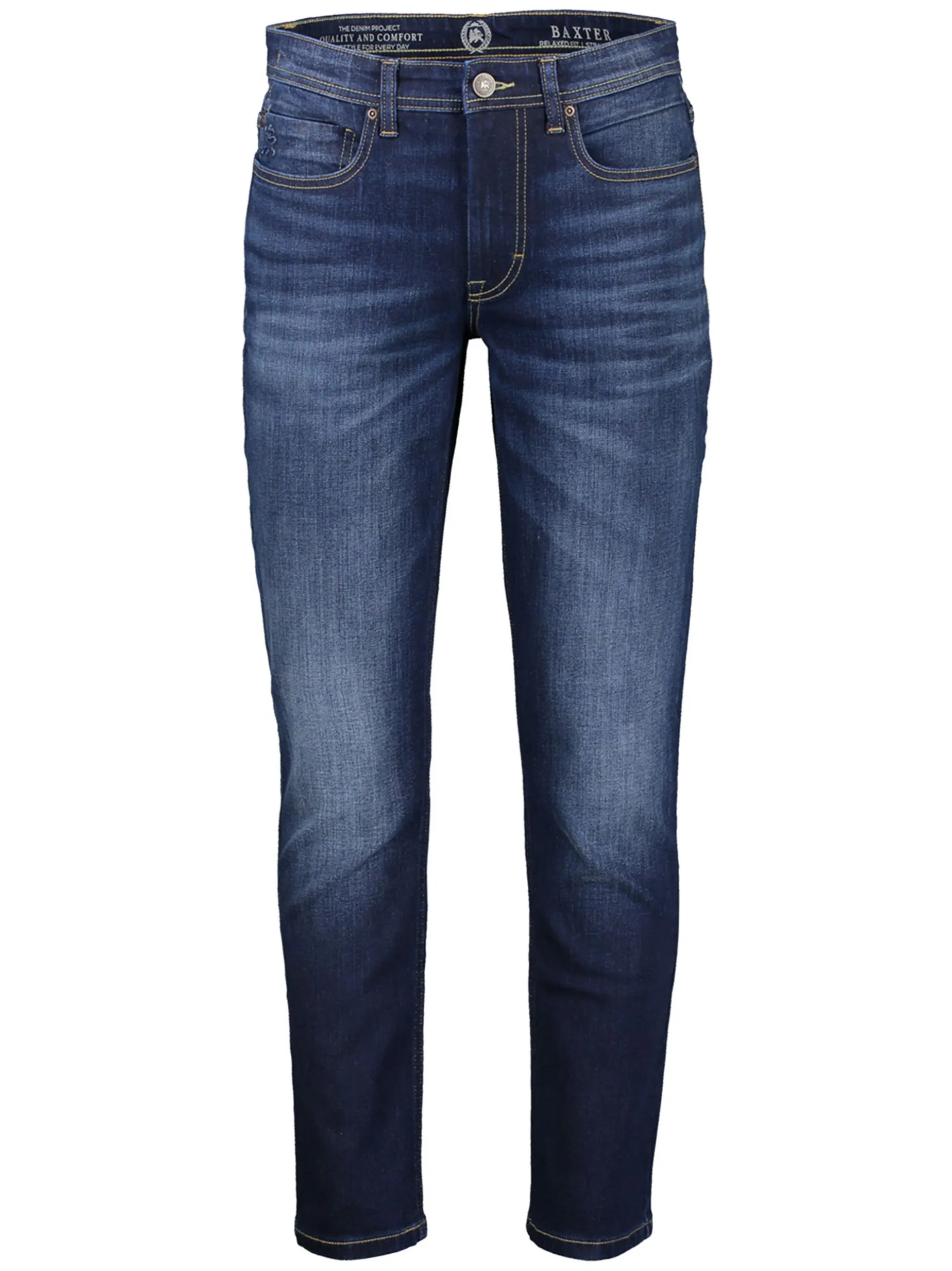 LERROS Herren 5-Pocket-Jeans in blau