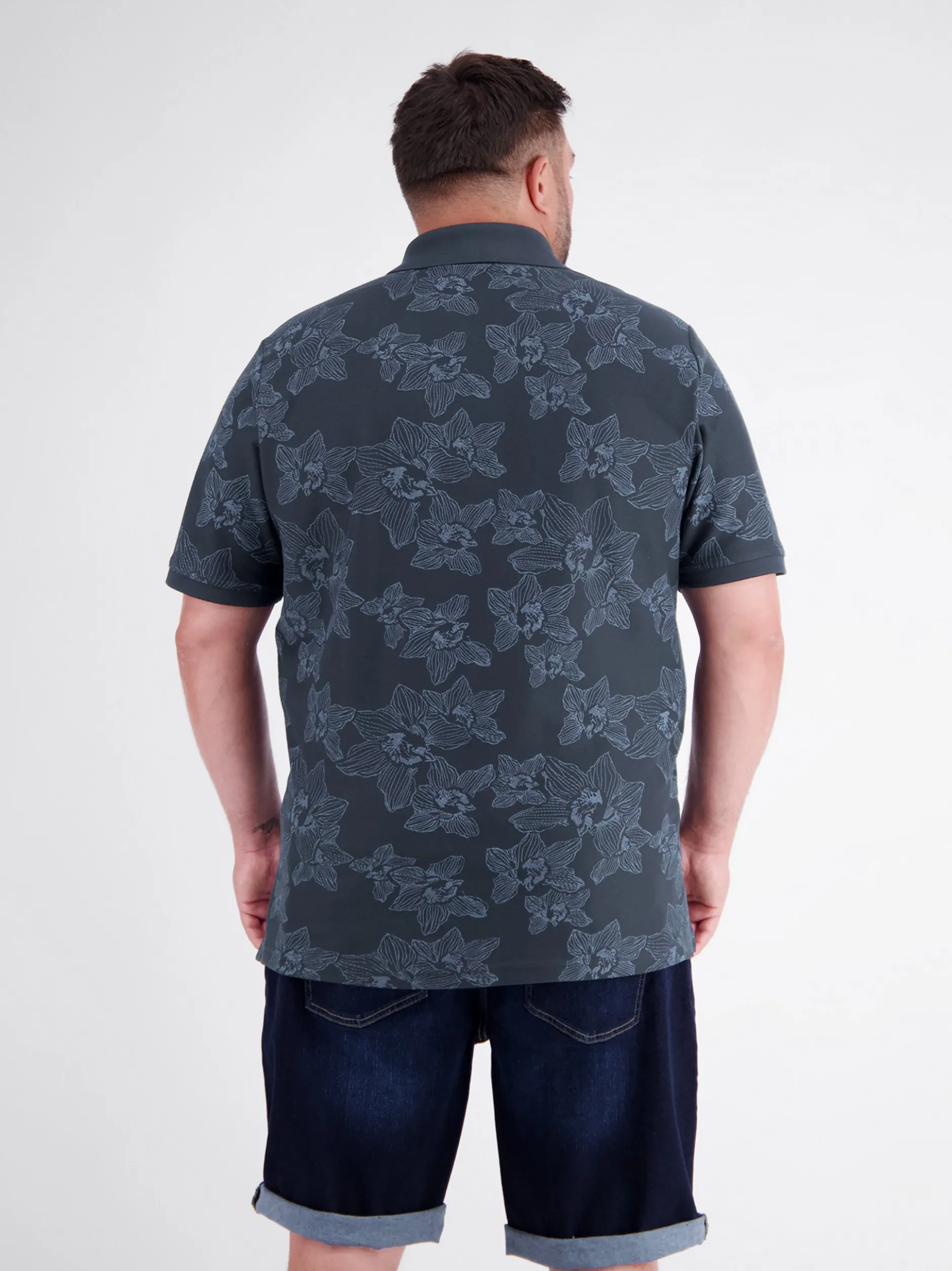 LERROS Herren Poloshirt in blau