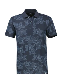 LERROS Herren Poloshirt in blau