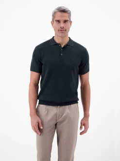 LERROS Herren Poloshirt in blau