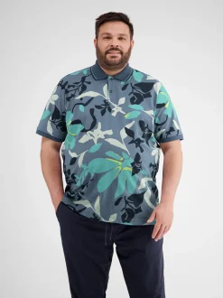 LERROS Herren Poloshirt in blau