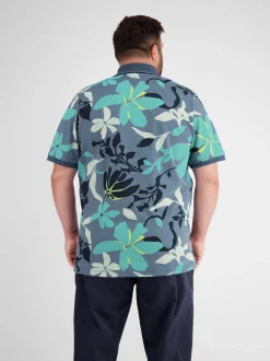LERROS Herren Poloshirt in blau